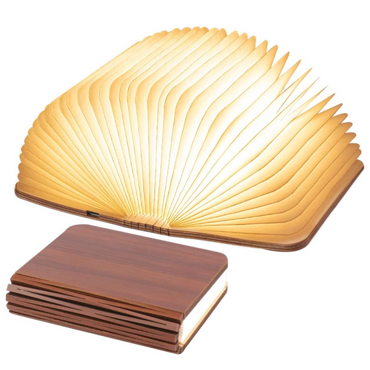 Lámpara Mágica con Forma de Libro