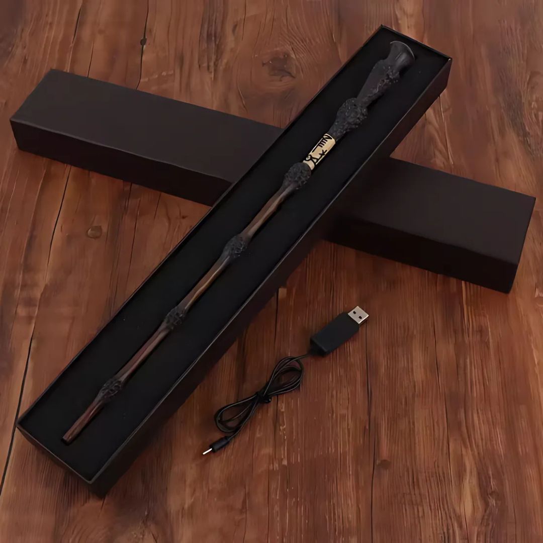 Magic wand that casts spells