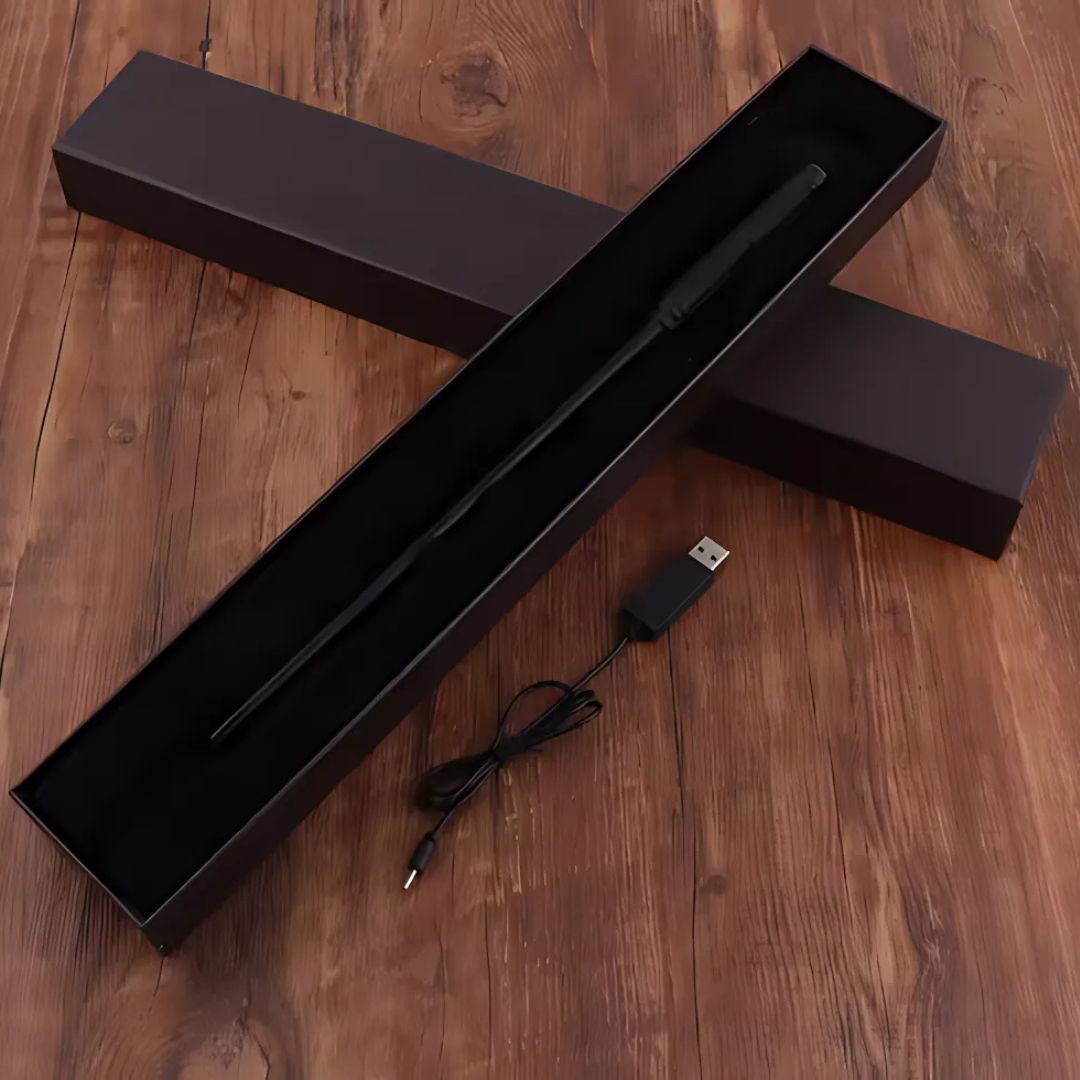 Magic wand that casts spells