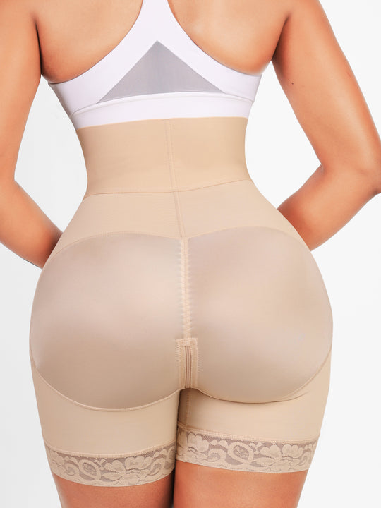Valentina 2.0 - Hoog Getailleerd Body Shaper 3 Rijen Haakjes En Baleinen