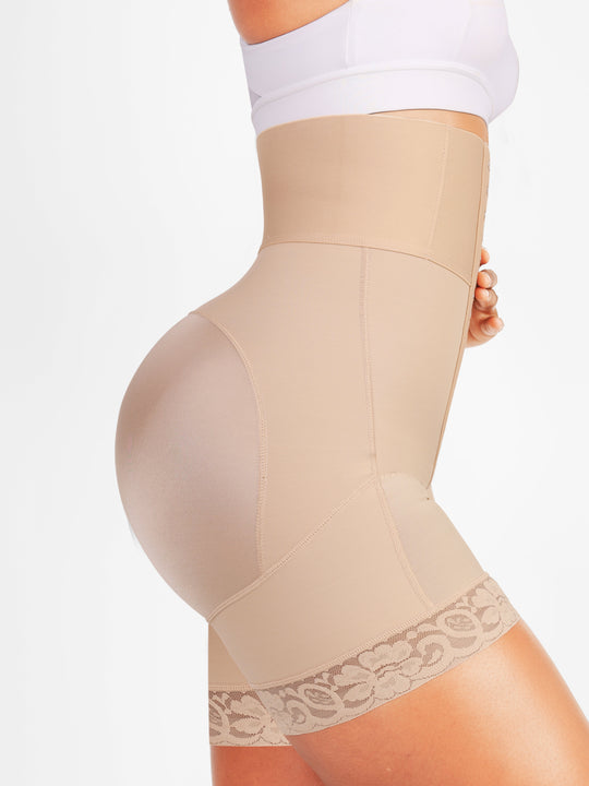 Valentina 2.0 - Hoog Getailleerd Body Shaper 3 Rijen Haakjes En Baleinen