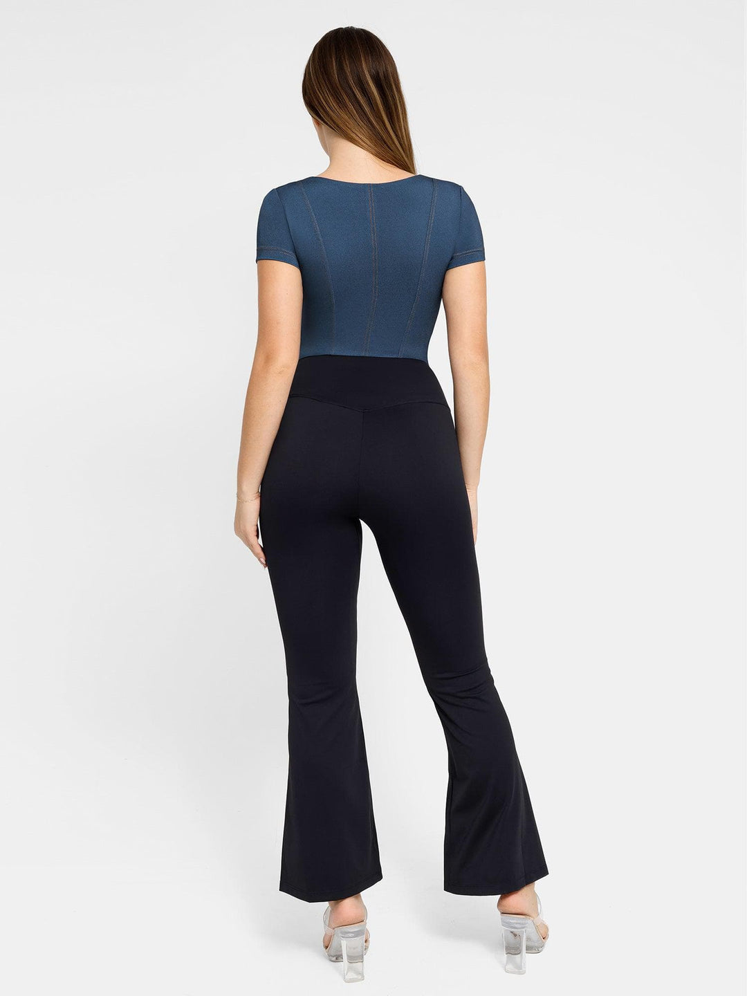 Built-In Shapewear Denim Bodysuit Or Dress Or Jumpsuit
