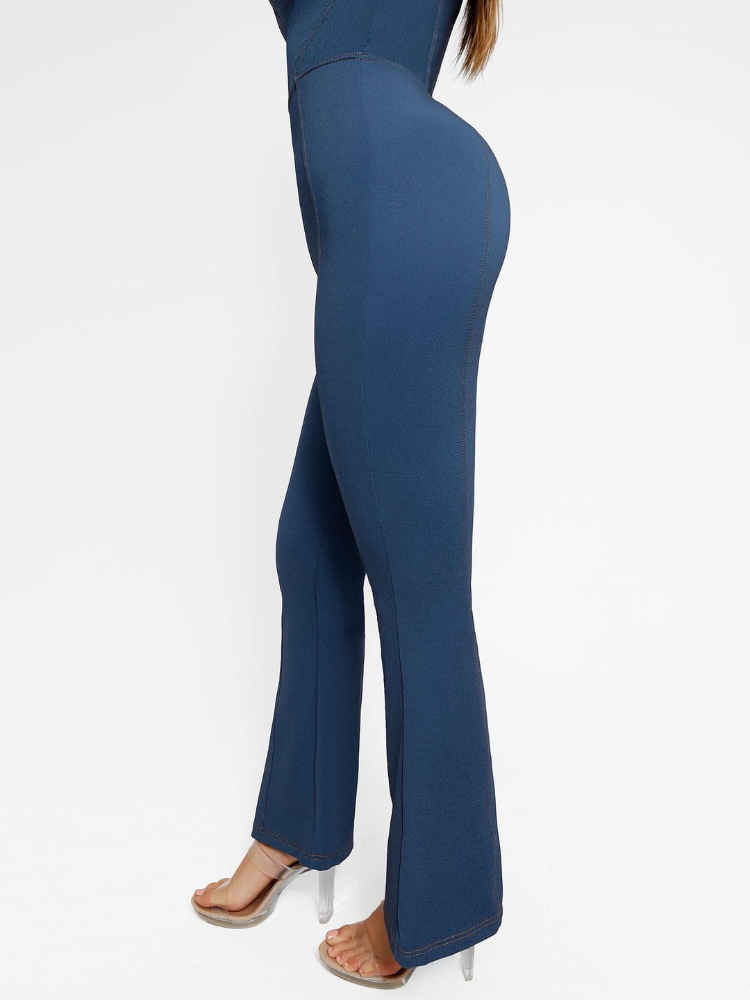 Built-In Shapewear Denim Bodysuit Or Dress Or Jumpsuit