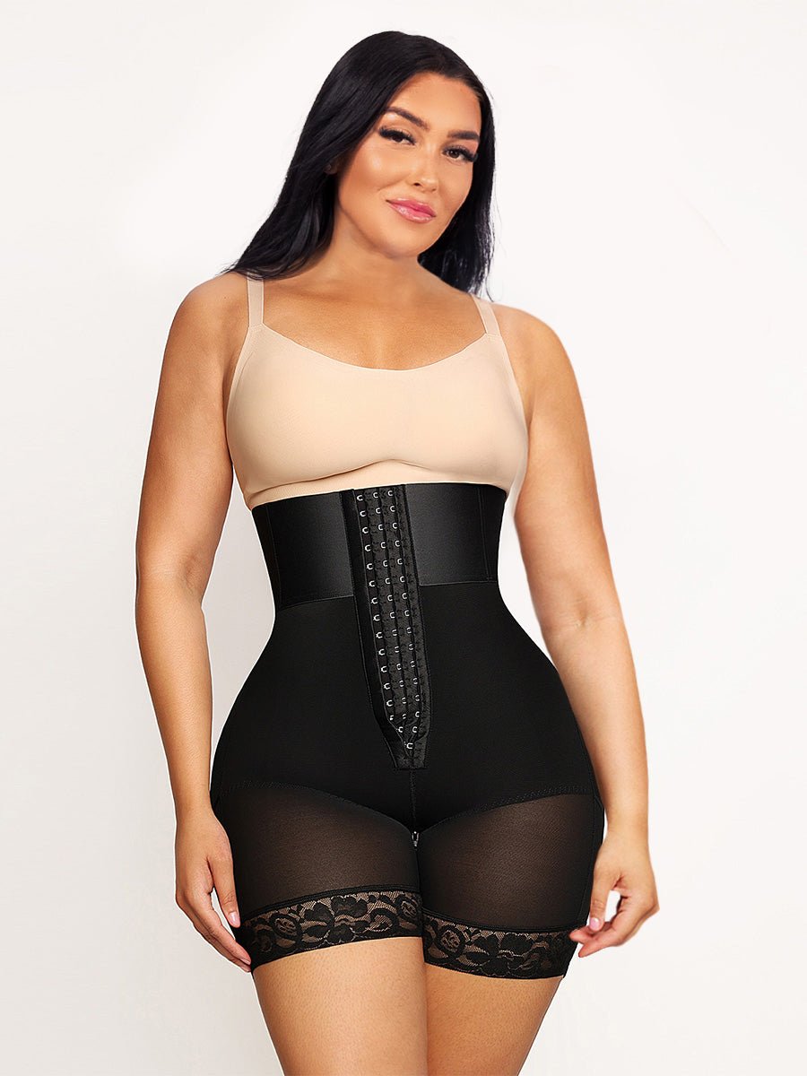 Valentina 2.0 - Hoog Getailleerd Body Shaper 3 Rijen Haakjes En Baleinen