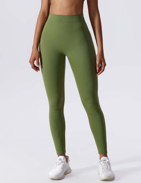 V-back Ruched Leggings