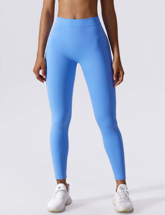V-back Ruched Leggings