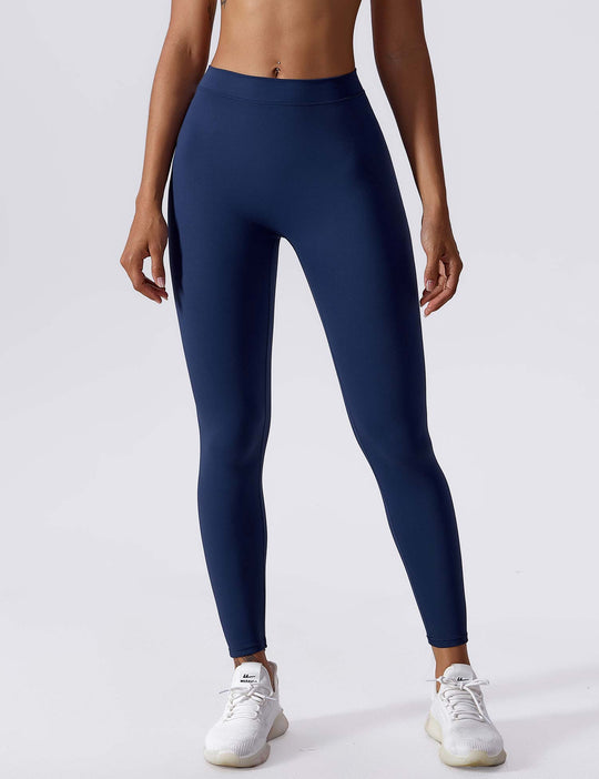 V-back Ruched Leggings