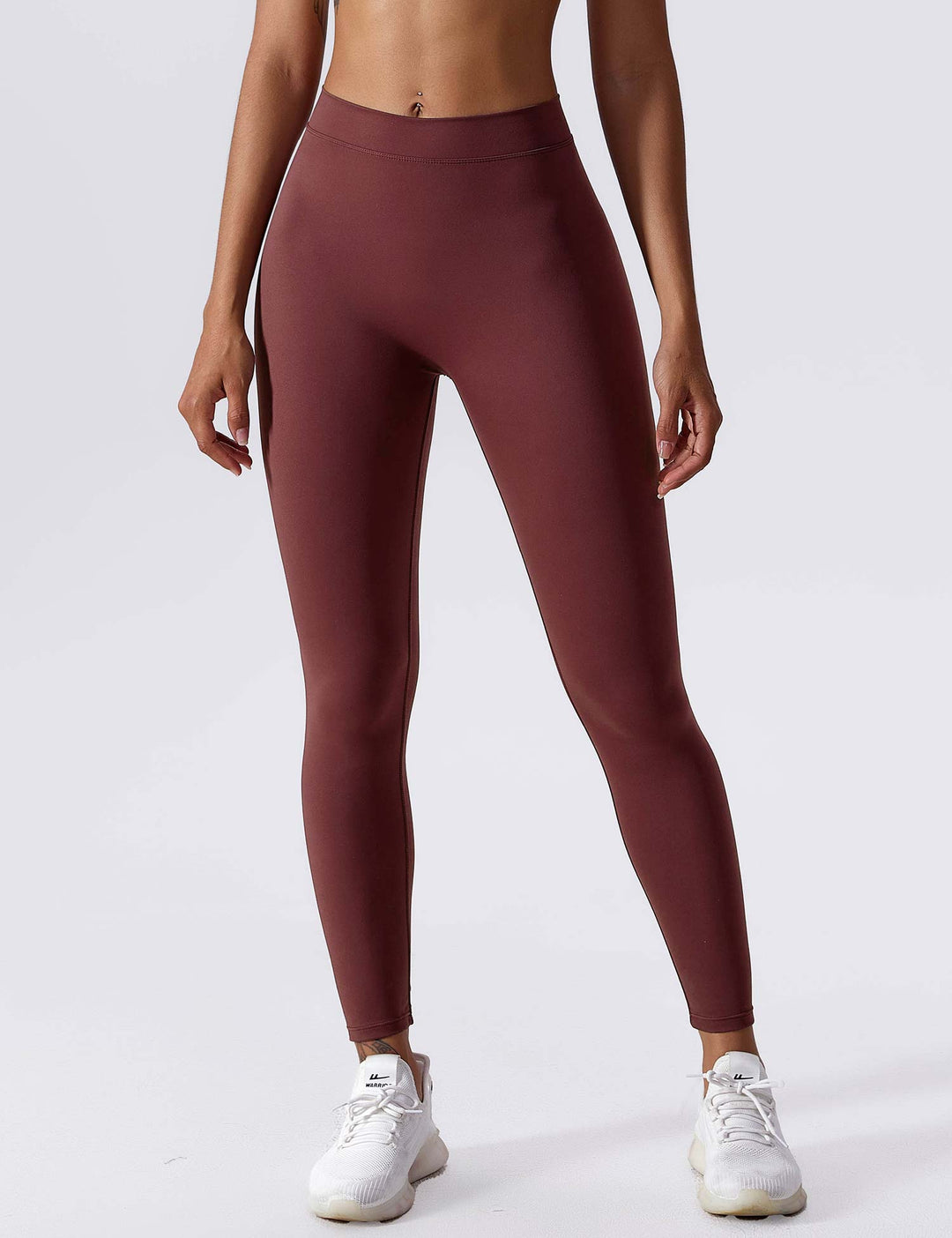V-back Ruched Leggings